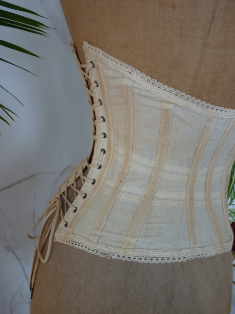 10 antique underbust corset 1900