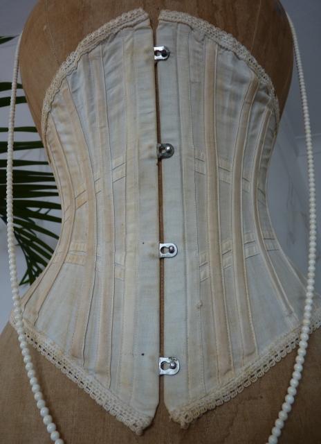 5 antique underbust corset 1900