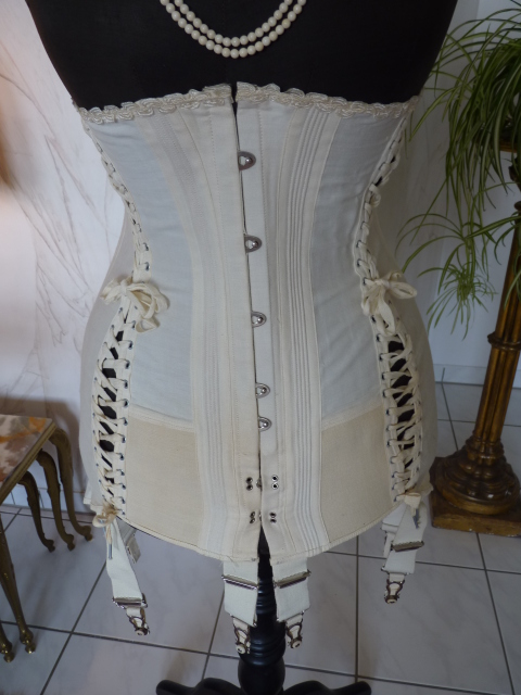 4 antique maternity corset 1910