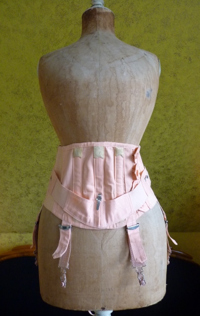 2 antique corset 1920