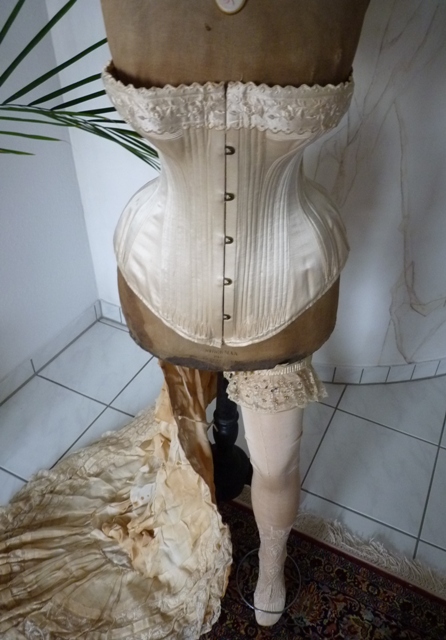 6 antique bridal corset