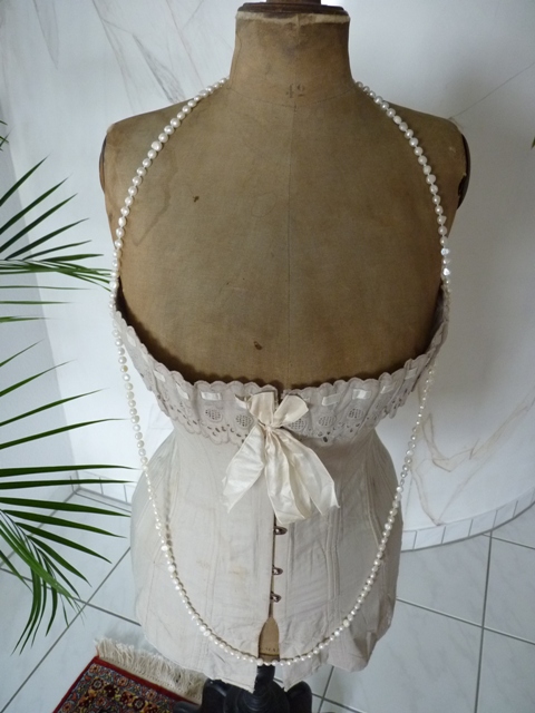 2 antique corset