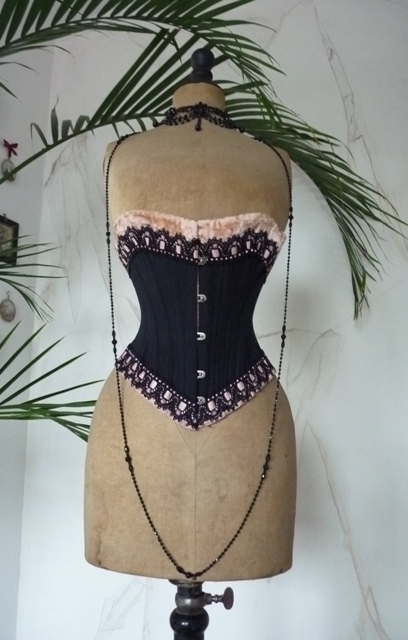 3 antique corset