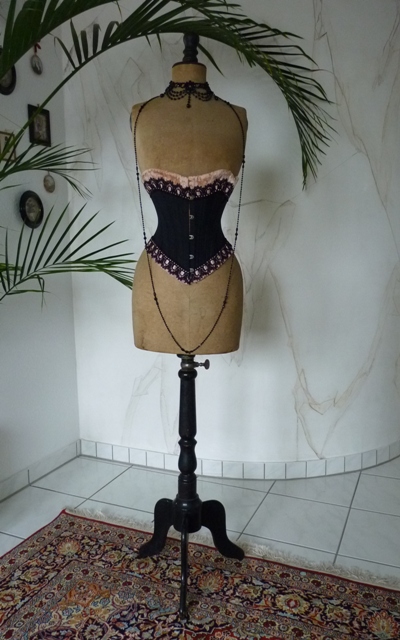 antique corset, corset 1890, corset 1895, victorian corset, underbust corset, antique underbust corset, corset ancien, antiek corset, underbust corset 1890, antique dress, antique gown