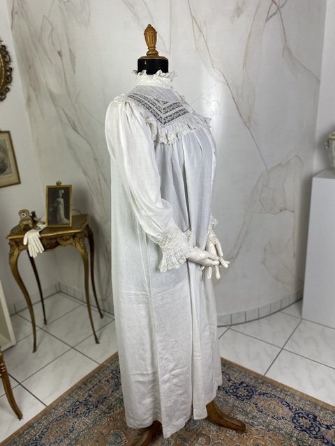 14 antique Loenvisson nightgown 1895
