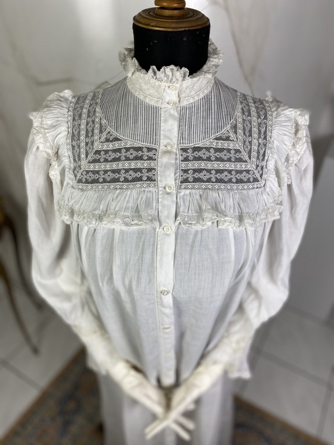 2 antique Loenvisson nightgown 1895
