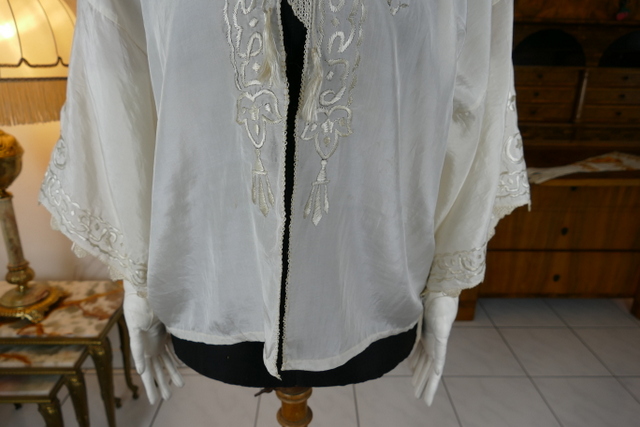 3 antique boudoir jacket 1910