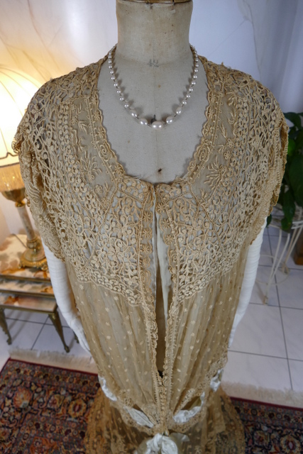 5 antique Drecoll Negligee 1912