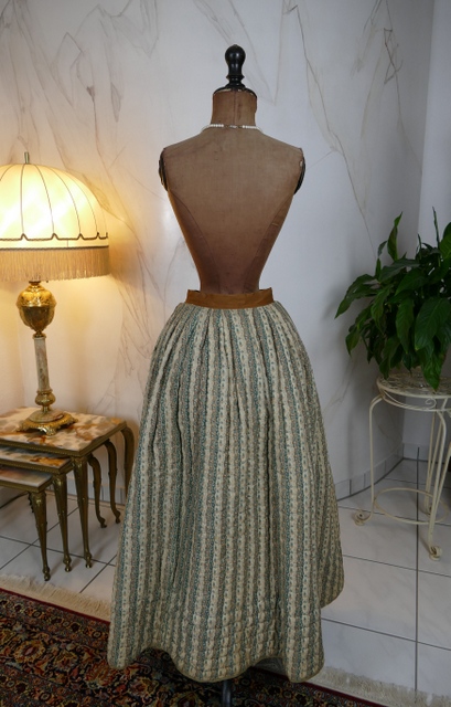 11 antique Biedermeier petticoat 1830