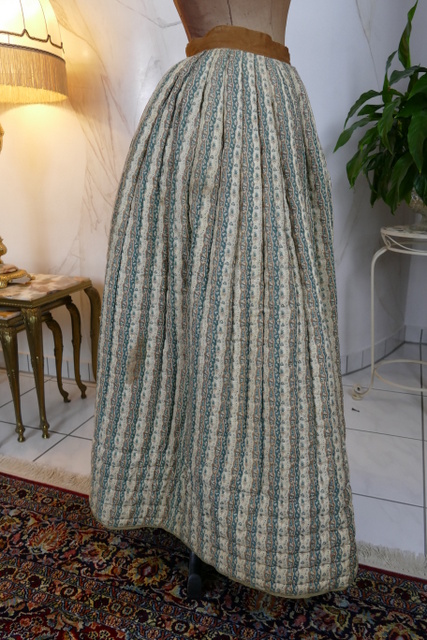16 antique Biedermeier petticoat 1830