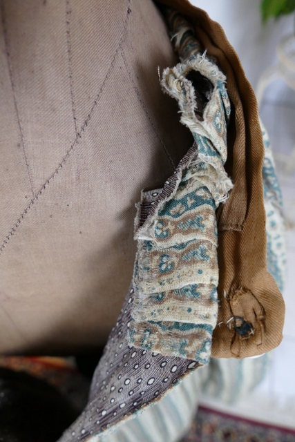 20 antique Biedermeier petticoat 1830