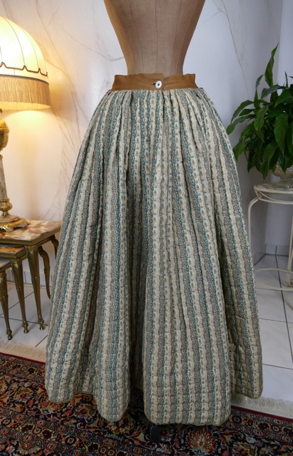2 antique Biedermeier petticoat 1830