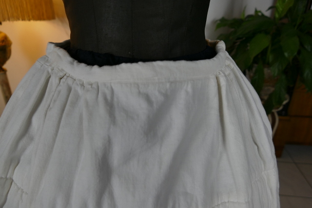3 antique Biedermeier Petticoat 1840