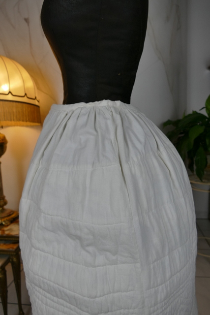 9 antique Biedermeier Petticoat 1840