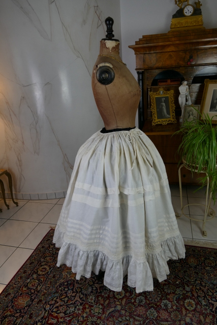 14 antique petticoat 1855
