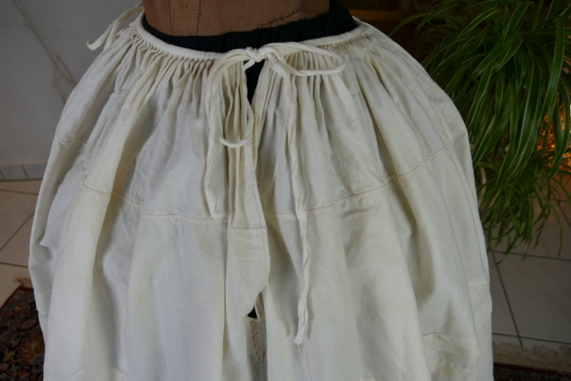 8 antique petticoat 1855