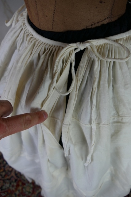 9 antique petticoat 1855