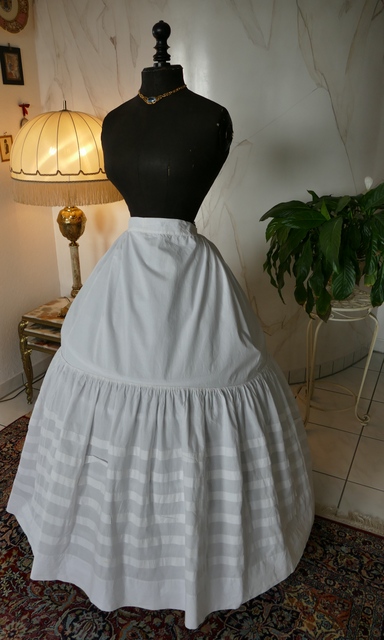 2 antique petticoat 1862