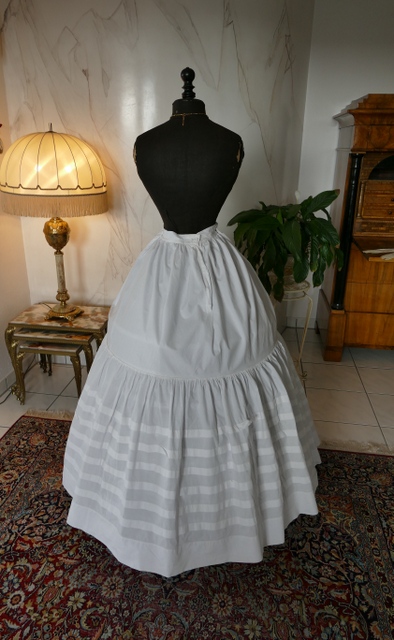 8 antique petticoat 1862