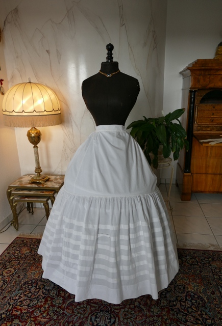 antique petticoat 1862