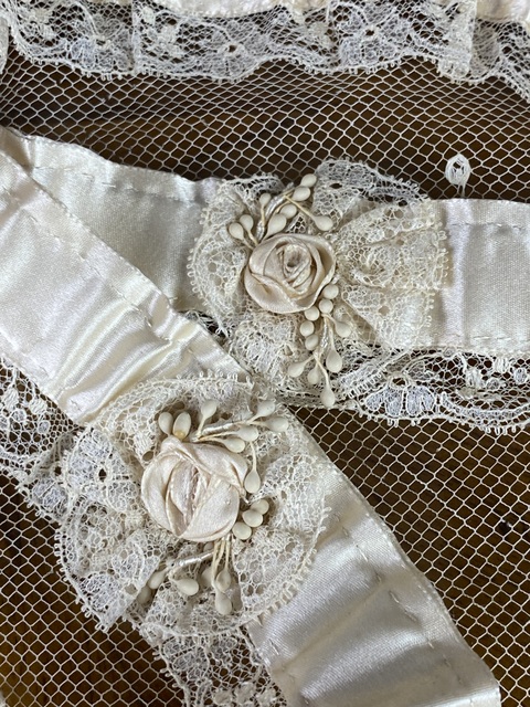 7 antique wedding garters 1910s