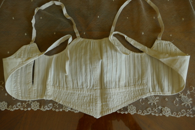 12 antique corset improver 1900