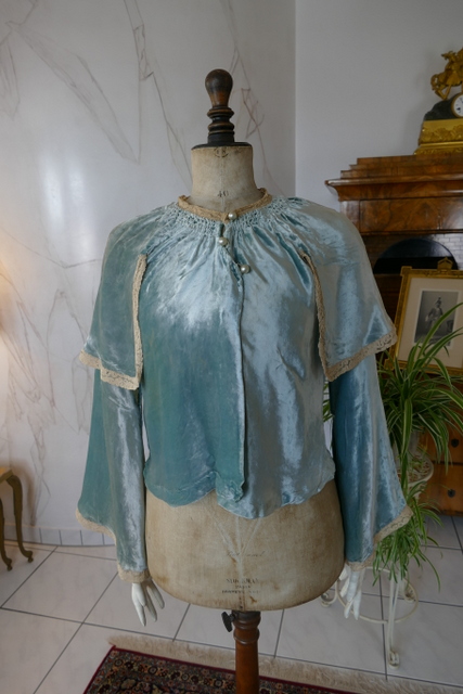 2 antique boudoir jacket 1924