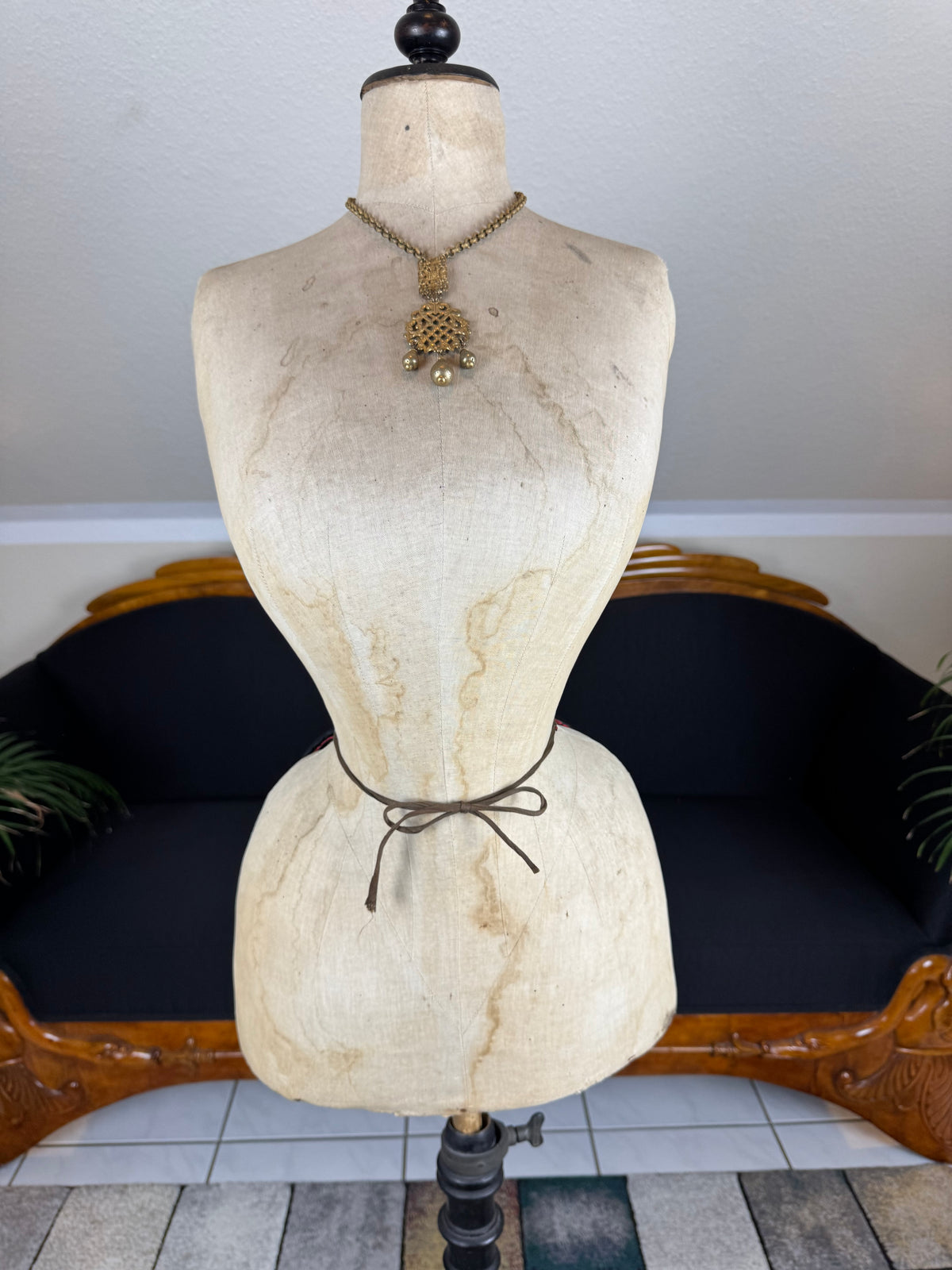V.C.B Spring Frame Skirt Pad, ca. 1895 – Rare Victorian Wire Dress Support