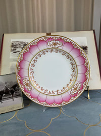 Kaiserliche Servierplatte aus dem Damaskus-Service – Kaiser Wilhelm II., datiert 1906
