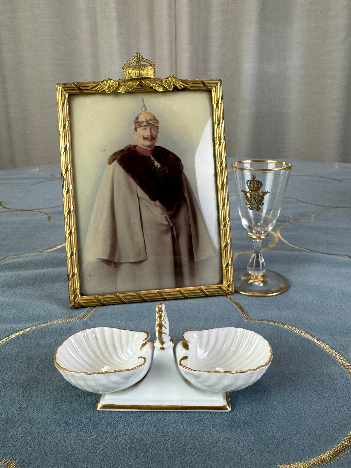 Salzstreuer, Kaiser Wilhelm II., datiert 1906