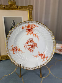 Neuosier‑Speiseteller 1909 – Kaiser Wilhelm II, KPM Berlin, imperialer Porzellanteller mit Adler und Monogramm