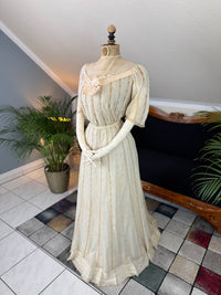 Antikes Dessouskleid, Amerika, ca. 1904