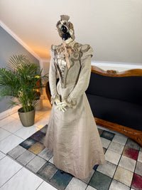 Antikes viktorianisches Gehkleid, ca. 1897 - Dreiteiliges englisches Ensemble