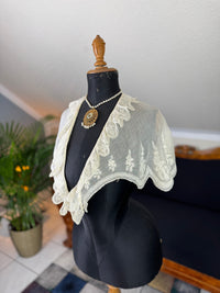 Rokoko-Damen-Fichu, England, ca. 1790