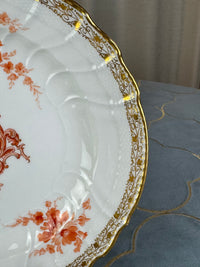Neuosier dinner plate 1908 – Kaiser Wilhelm II, KPM Berlin, imperial porcelain plate with eagle and FR cipher