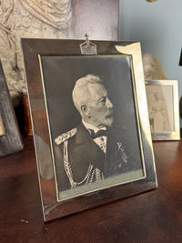 Silver Presentation Frame of Emperor Wilhelm II – Photograph with Original 1931 Signature