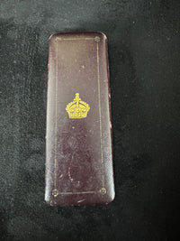 Crown Prince Wilhelm of Prussia Memorabilia Set with Silver Cigarette Case