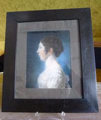 Pair of Empire Pastel Portraits, 1813 – L.H. Hessel, Nuremberg, Early 19th‑Century Art
