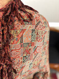 Antiker viktorianischer Paisley-Dolman, ca. 1880