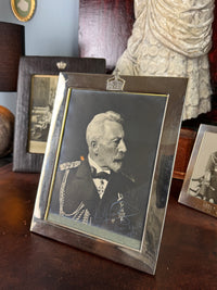 Silver Presentation Frame of Emperor Wilhelm II – Photograph with Original 1931 Signature