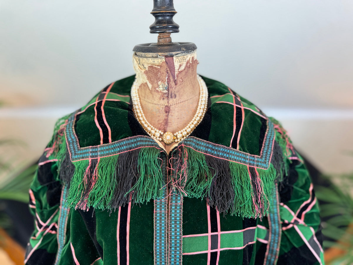 ROYAL Dolman Cape, aus dem Nachlass von Prinzessin Clementine d'Orléans, Prinzessin von Sachsen-Coburg und Gotha-Koháry, ca. 1865