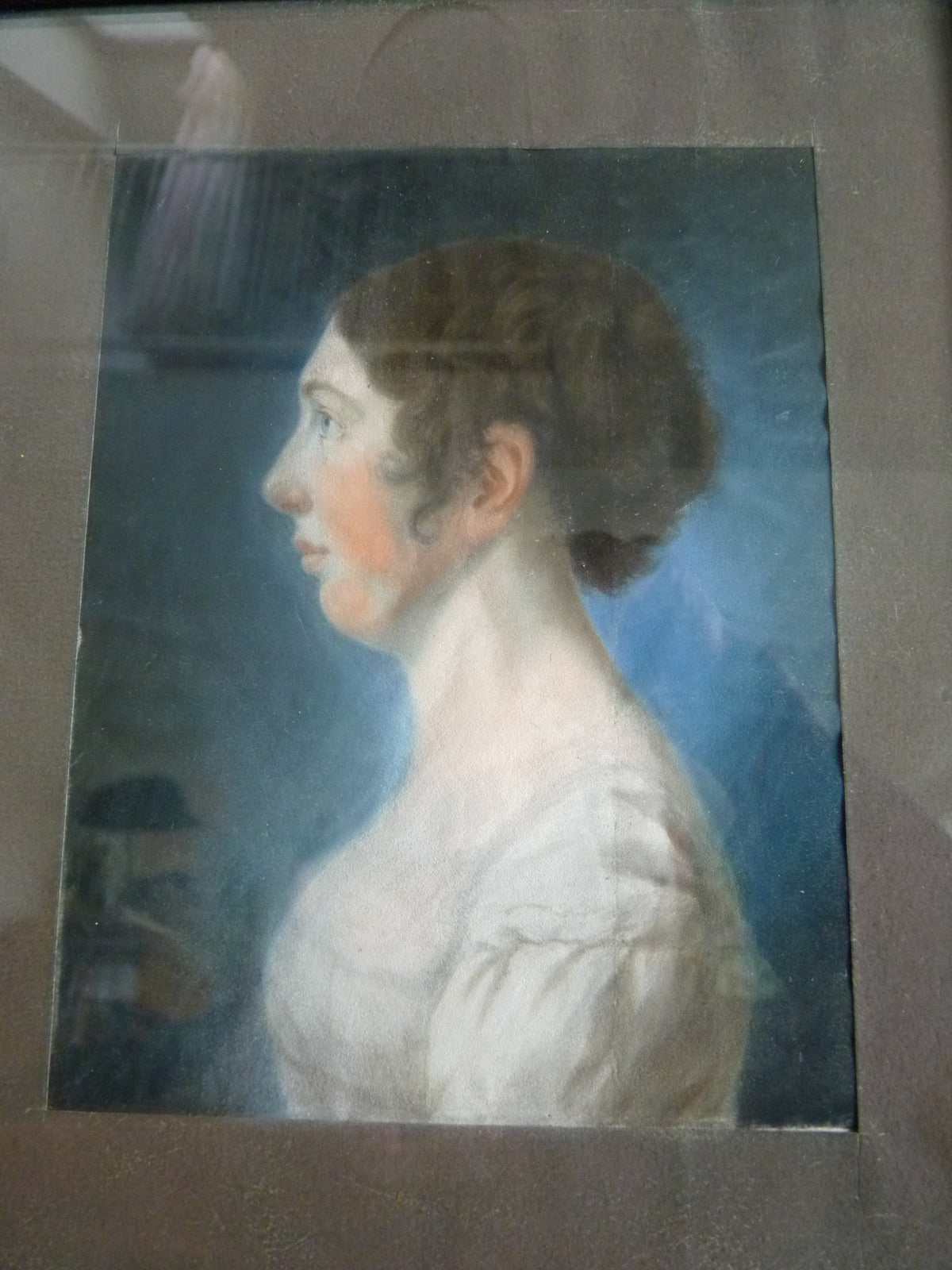Pair of Empire Pastel Portraits, 1813 – L.H. Hessel, Nuremberg, Early 19th‑Century Art