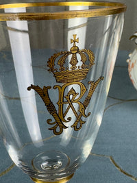 Weinglas, Kaiser Wilhelm II., um 1890