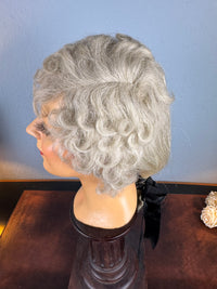 Victorian Theatrical Horsehair Wig, London ca. 1890 – Clarkson Maker, Wellington Street