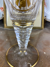 Red Wine Glass, Gräflich Schaffgotsch's Josephinenhütte, Kaiser Wilhelm II, ca. 1912
