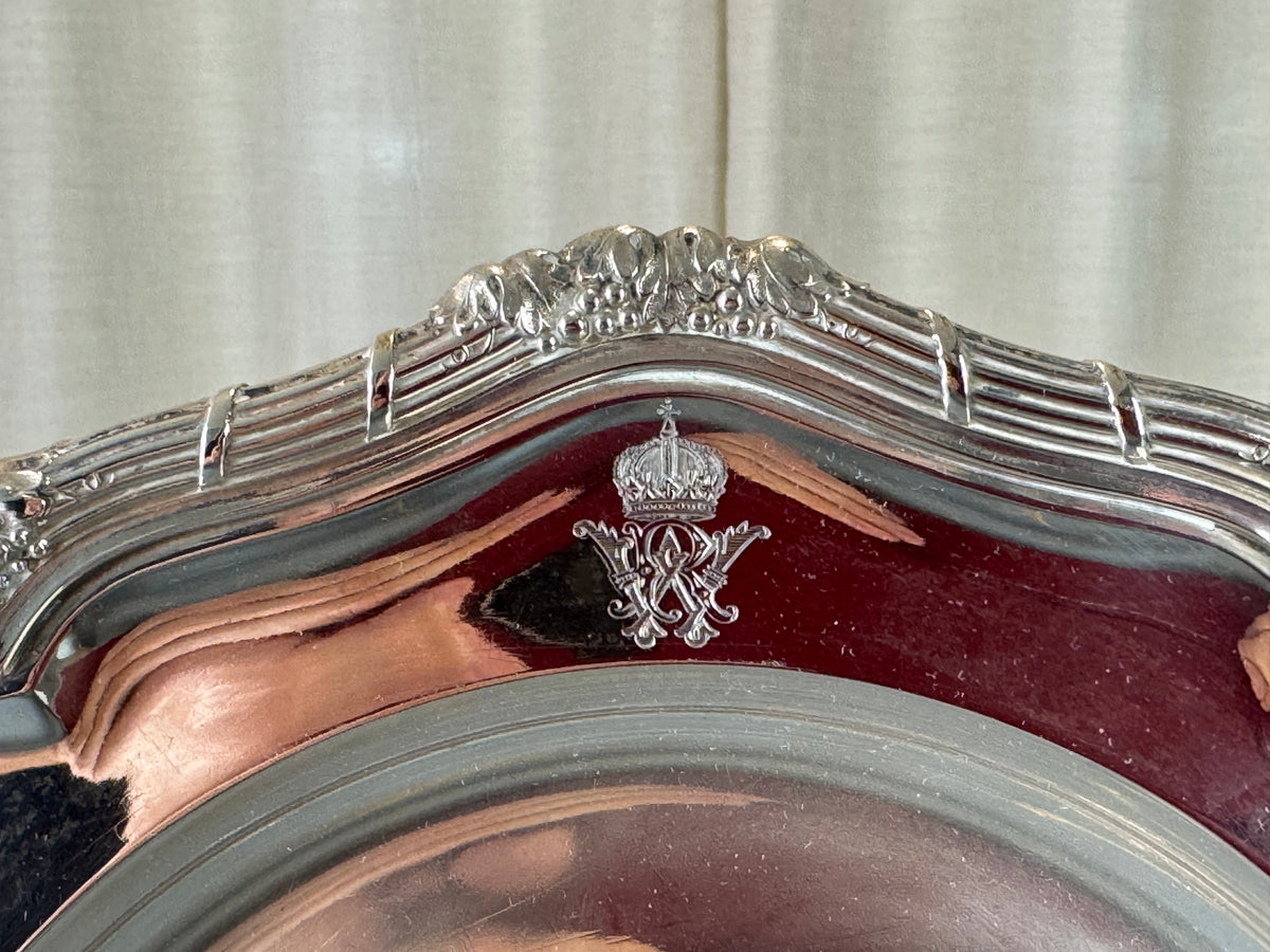 FRIEDLÄNDER Plaque d'argent, Kaiser Wilhelm II, datée 1909