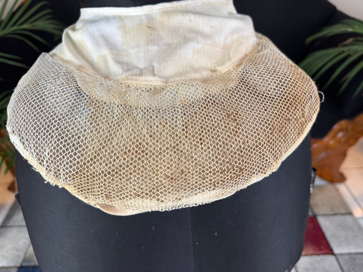 Victorian 1890s bustle support, unworn condition, Philadelphia maker W & W