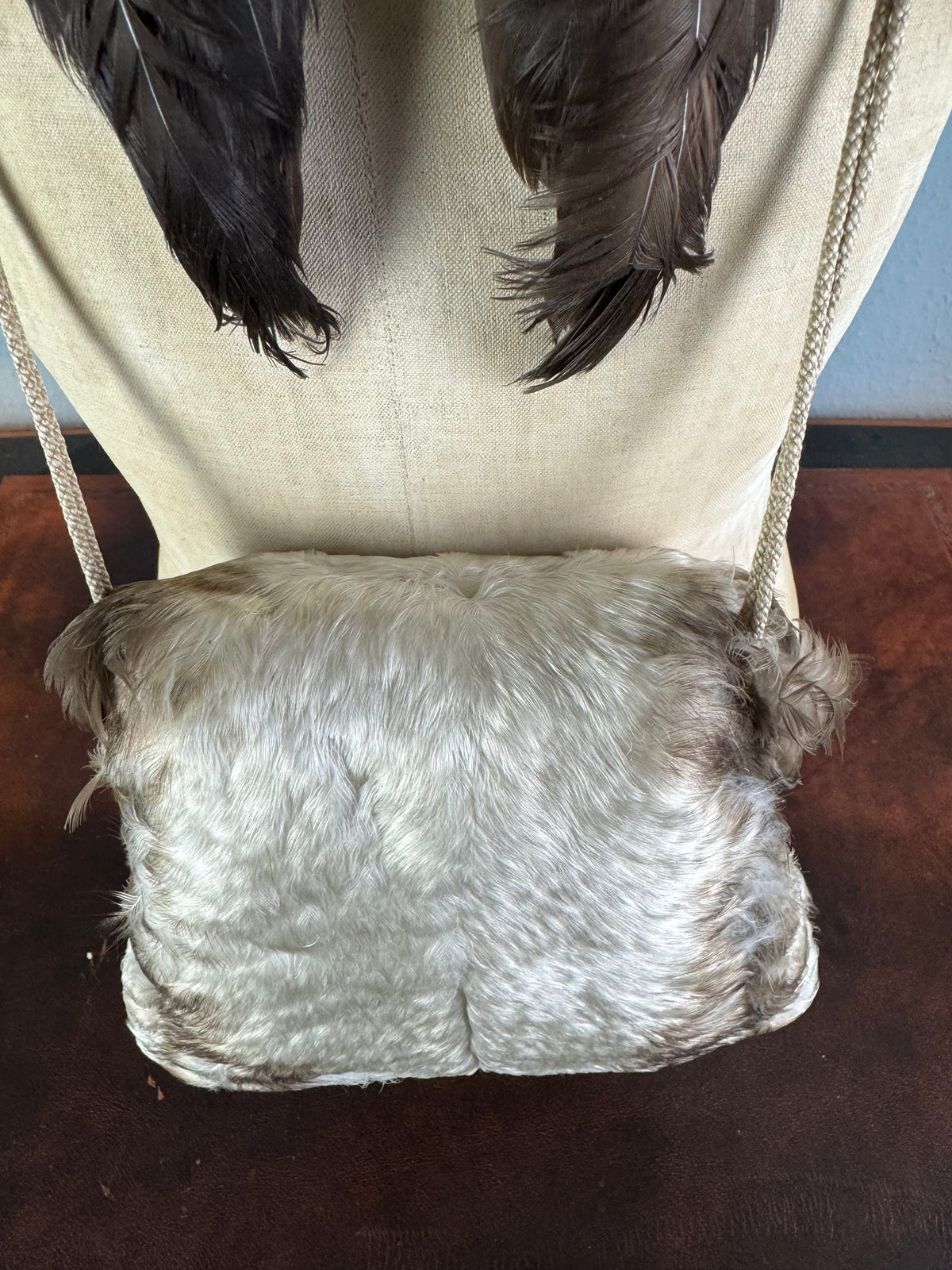 Antique feather stole and muff, late 19th‑century child’s fashion