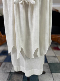 Antikes Crêpe-Baumwollkleid, ca. 1914