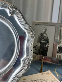 FRIEDLÄNDER Plaque d'argent, Kaiser Wilhelm II, datée 1909